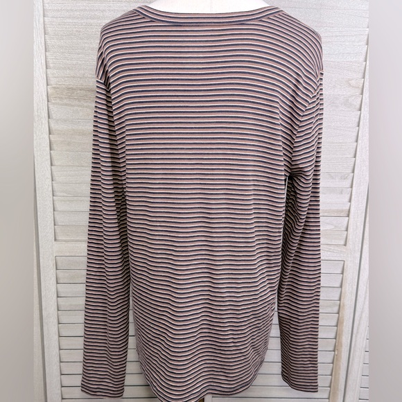 A NEW DAY Striped Long Sleeve Tee-XXL - Picture 3 of 3